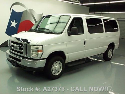 2009 ford e-350 xlt 5.4l v8 12-pass cruise ctrl 67k mi texas direct auto