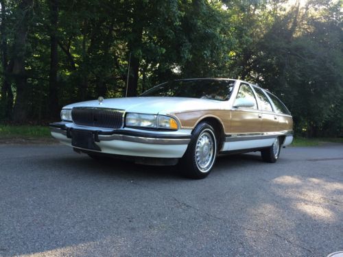 1996 buick roadmaster estate wagon woody wagon 4-door 5.7l v8-3rd row-103k mls