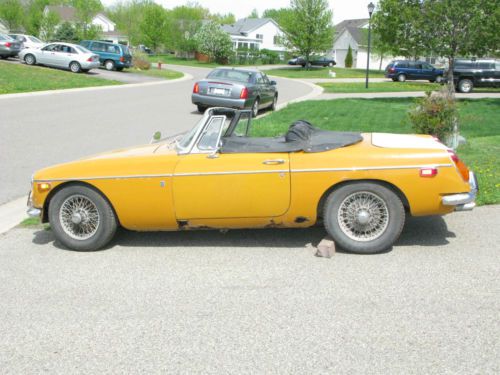 1971 mg mgb 59000 miles needs repair