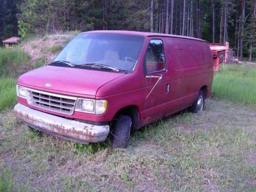 1993 3/4 ton ford work van