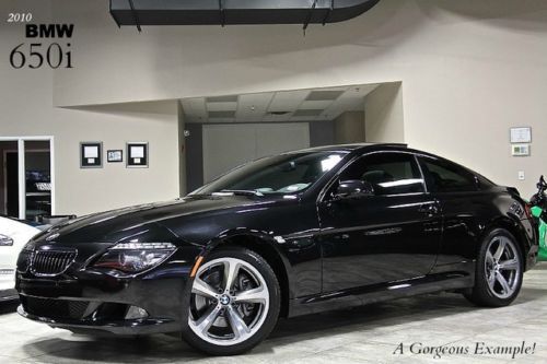 2010 bmw 650i coupe $88k+msrp sport package premium sound navigation one owner!!