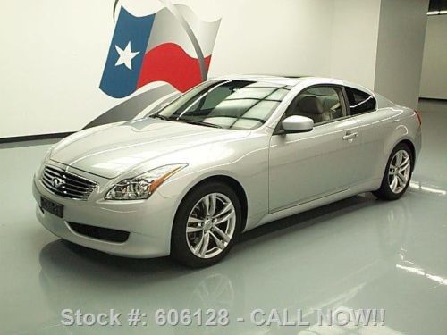 2009 infiniti g37 journey coupe auto sunroof nav 47k mi texas direct auto