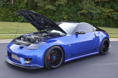 2003 nissan 350z fully built custom greddy twin turbo 600whp show car must see!