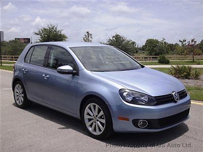 2012 vw golf tdi factory warranty 1 owner automatic diesel heated seats 45 mpg+