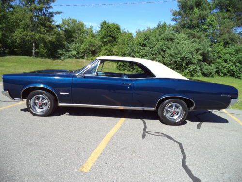 1966 pontiac gto 389 matching #&#034;s phs documented with factory air conditioning