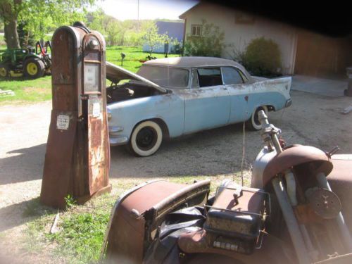 1956 dodge royal 2door hardtop lancer 315 v-8 hot rod classic custom barn find