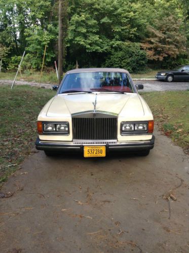 1984 rolls royce silver spur base sedan 4-door 6.7l