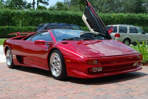 Dream machine candy apple red lamborghini diablo