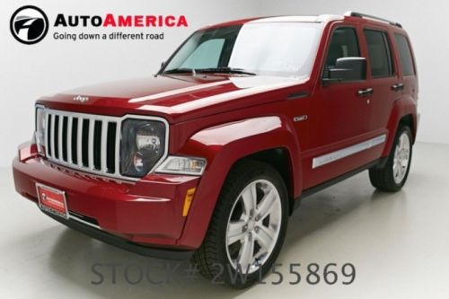 2012 jeep liberty 4x4 jet 24k low miles sunroof htd leather tow pkg power gate