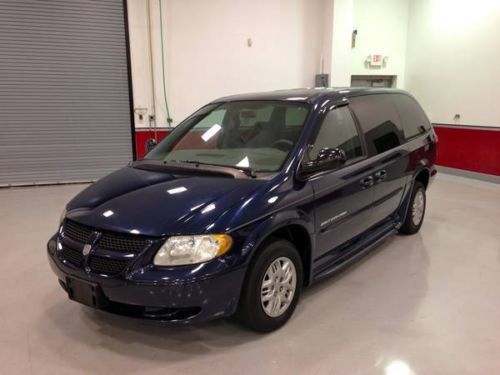 Dodge caravan sport with braun entervan wheelchair conversion - turn key ready