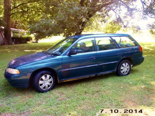 1996 subaru legacy rhd right hand drive awd postal  paper route vehicle