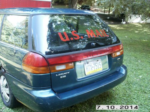 1996 Subaru Legacy RHD Right Hand Drive AWD Postal  Paper Route Vehicle, US $2,400.00, image 2