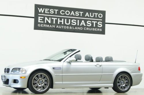 2005 bmw e46 m3 convertible w/factory hardtop &amp; 1 owner/only 20k miles!!!!!
