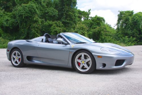 2002 360 spider, 17k miles, major service just performed, highly optioned