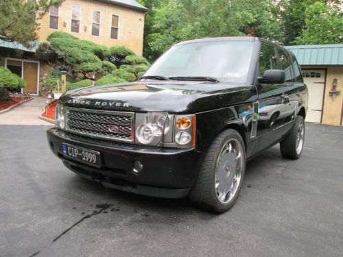 2004 land rover range rover hse sport utility 4-door 4.4l