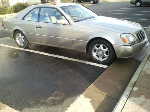 1999 mercedes-benz cl500 base coupe 2-door 5.0l