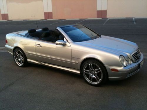 Mercedes clk 55 convertible.  beautiful condition. super low miles