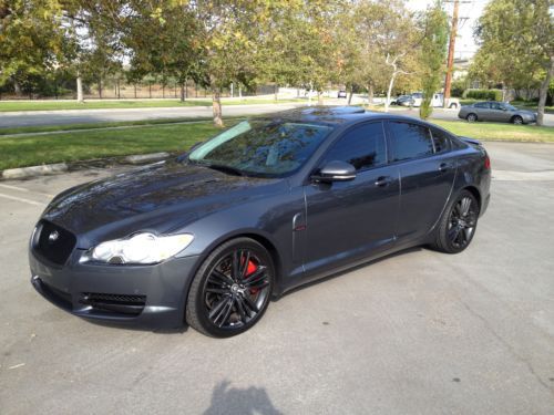 2010 jaguar xf supercharged sedan 4-door 5.0l r clean with warranty