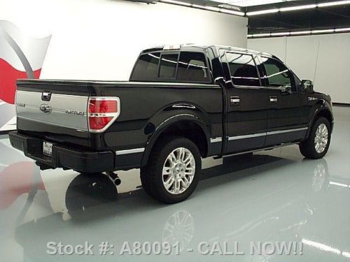 2009 FORD F-150 PLATINUM CREW SUNROOF NAV REAR CAM 20'S TEXAS DIRECT AUTO, US $25,980.00, image 4