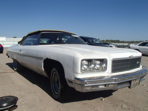 1975 chevrolet caprice classic convertible 2-door 5.7l