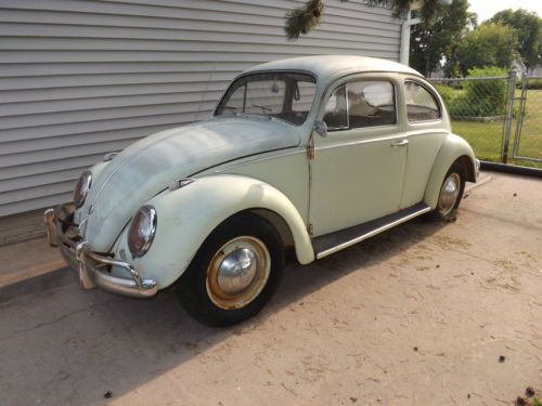 1962 original volkswagen beetle bug 1.2l 4 cylinder *restoration *clean title