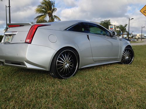2011 cadillac cts performance coupe 2-door 3.6l 316hp 1 owner!!hid motion
