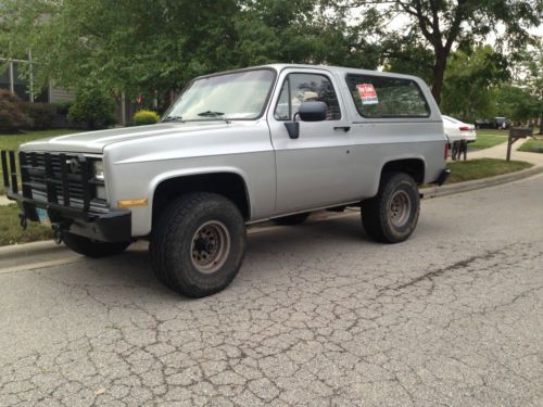 1986 cucv m1009 / k5 blazer - low miles - 6.2 l diesel - clean title