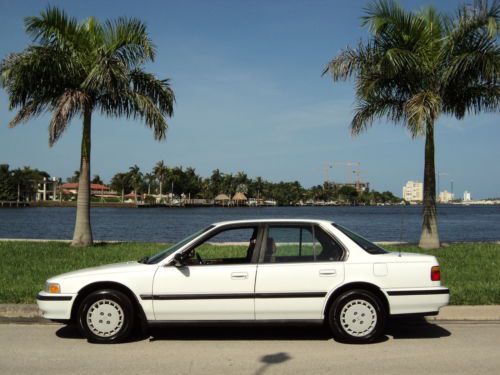 1990 honda accord lx civic low 61k miles two own accident free clean no reserve!