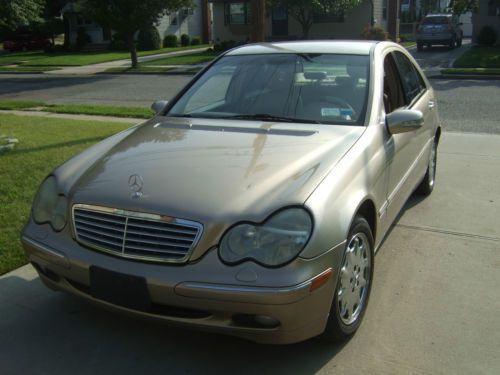 2001 mercedes-benz c240 no reserve