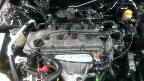 Engine 2.4l, nissan, used, complete engine, low miles