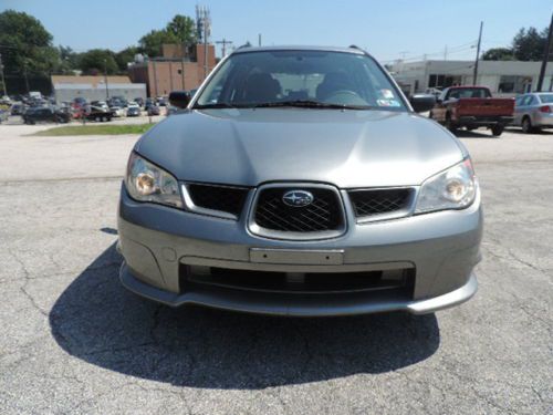 07 SUBARU IMPREZA WAGON ALL WHEEL DRIVE 1 OWNER ABS BRAKES COLD A/C NO RESERVE, image 3