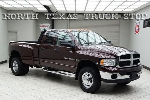 2005 dodge ram 3500 diesel 4x4 dually slt quad cab 1 texas owner