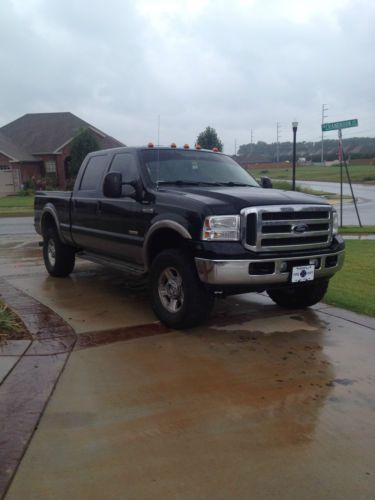 2005 ford f-250 super duty lariat crew cab pickup 4-door 6.0l