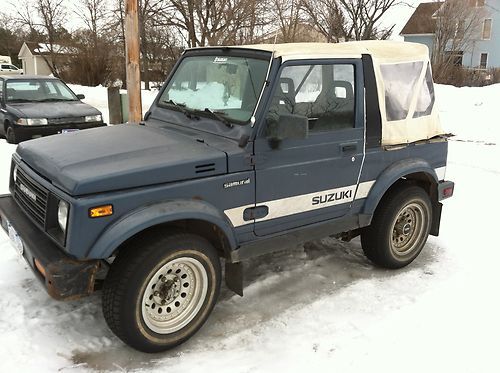 1987 suzuki samurai 4x4