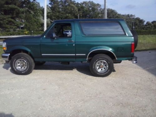 1996 ford bronco xlt 5.8l (no reserve)