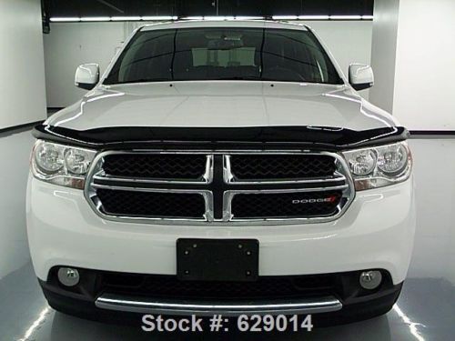 2013 dodge durango crew 7-pass leather rear cam 28k mi texas direct auto