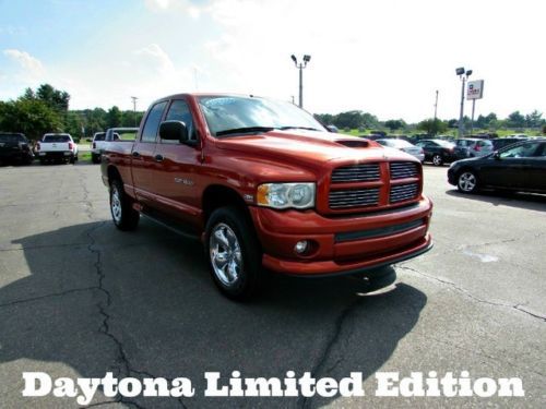 2005 dodge ram 1500 daytona edition quad cab 4x4 hemi pickup truck 4wd v8