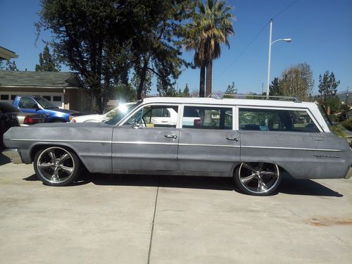1964 chevrolet belair 9 passenger wagon