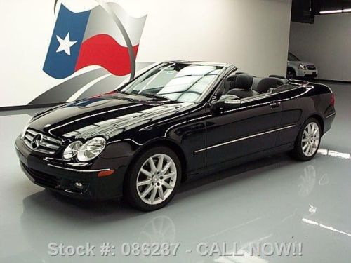 2007 mercedes-benz clk350 cabriolet automatic only 49k texas direct auto