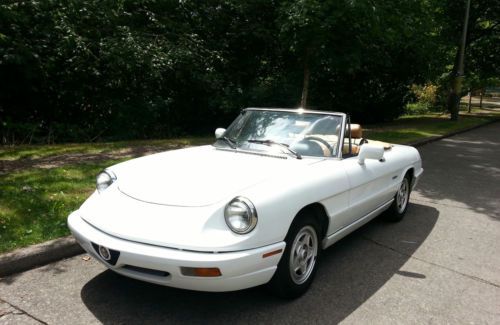 1991 alfa romeo spider pininfarina