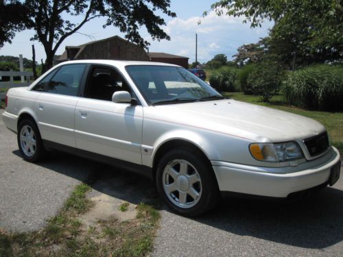 1995 audi s6 quattro,56k orig mi,4dr,5spd,leather,5cylturbo,loaded,no rust,rare!