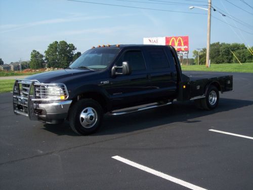 2002 ford f350 crew cab cab &amp; chassis dual rear wheel xlt 4x4