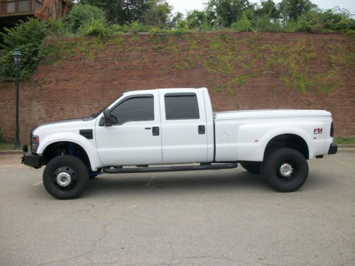 WHITE NAVIGATION DUALLY SUNROOF 4X4 4WD WINCH LIFT SUPERCREW 6.4L DIESEL DRW, US $41,490.00, image 2