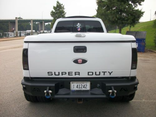 WHITE NAVIGATION DUALLY SUNROOF 4X4 4WD WINCH LIFT SUPERCREW 6.4L DIESEL DRW, US $41,490.00, image 4