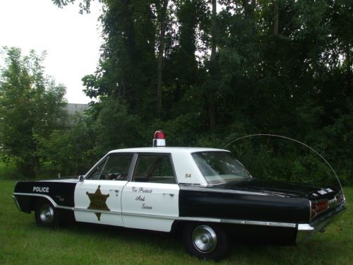 Sweet 1966 dodge monaco big block ploice special,