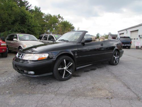 2001 saab 9-3 se 2 door convertible * no reserve