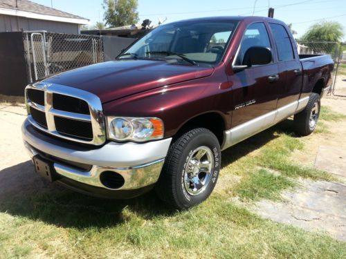 2004 dodge ram 1500 slt 4x4 truck 31.385 original miles like new &#034;no reserve&#034;