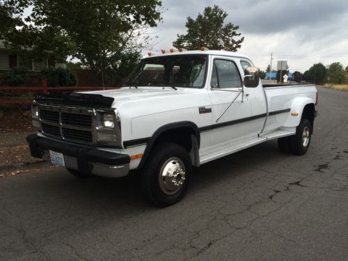 1992 dodge ram 350 le extended cab cummins diese