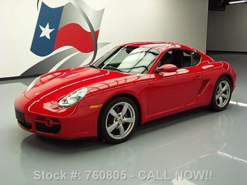 2007 porsche cayman 5-speed htd leather xenon 31k miles texas direct auto