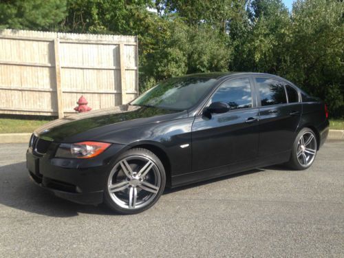 2007 bmw 328xi 18inch m3 wheels, black on red, must see